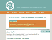 Tablet Screenshot of abop.net